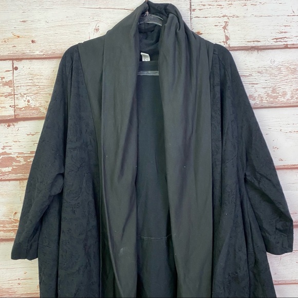 Wendy Trendy oversized fleur de lis jacket - Picture 3 of 15